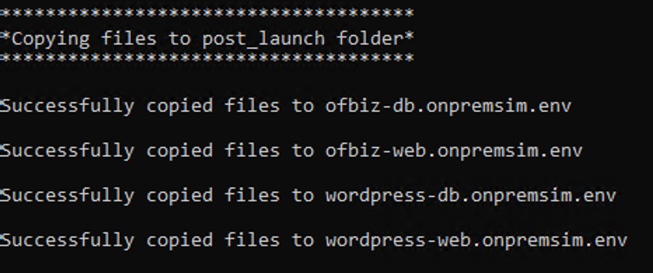 copy post launch