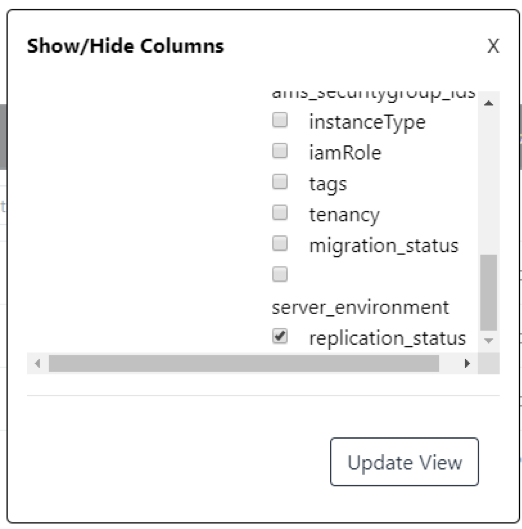 replication status