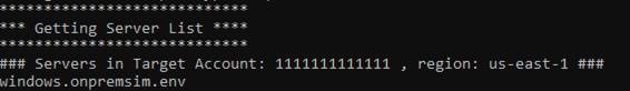 factory list server