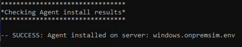 result install